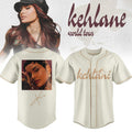 Kehlani World Tour 2026 Signed Baseball Jersey Kehlani Merch Music Concert Apparel For Fans