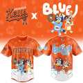 Frederick Keys X Bluey Night 2026 Baseball Jersey Frederick Keys Merch Present For Baseball Fan