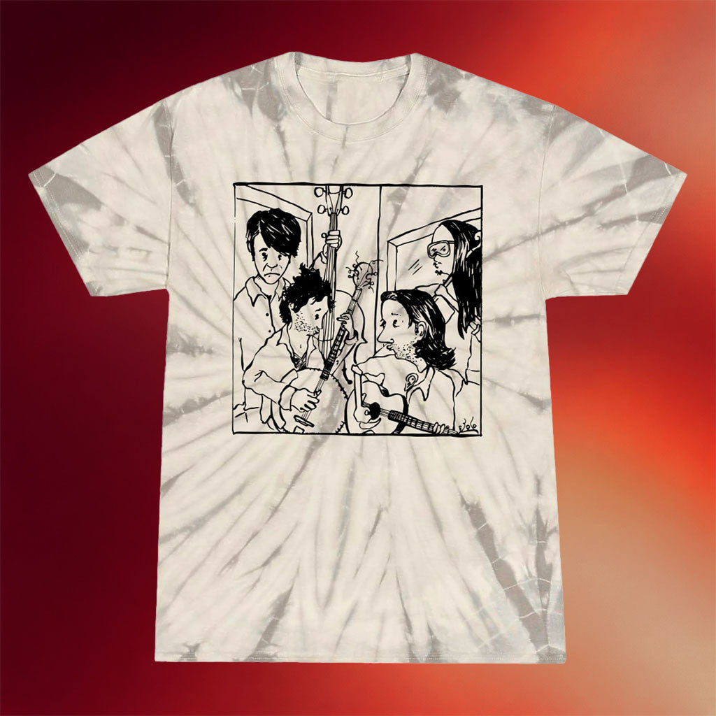 The Avett Brothers Merch 2026 Seth Drawing Tie Dye T-Shirt Gift Ideas For Rock Lovers