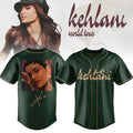 Kehlani World Tour 2026 Signature Baseball Jersey Kehlani Merch Music Concert Outfits Fan Gifts