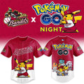 Quad Cities River Bandits X Pokemon GO Night 2026 New Edition Baseball Jersey Fan Merch