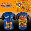 Toronto Blue Jays X Naruto Shippuden 2026 Baseball Jersey Blue Jays Merch Gift For Baseball Fan