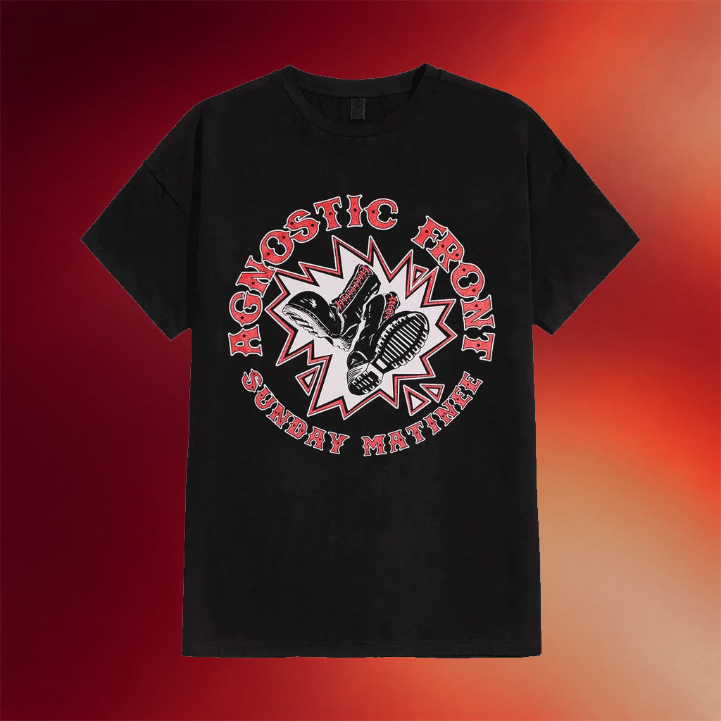 Agnostic Front Merch 2026 Sunday Boots T-Shirt Unique Gifts For Music Lovers