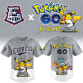 Round Rock Express X Pokemon GO Night Baseball Jersey Round Rock Express Merch 2026