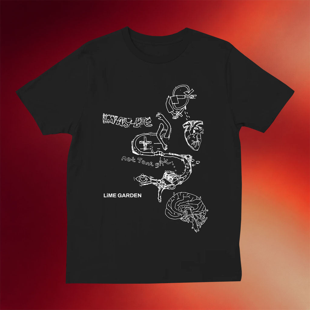 Lime Garden Merch 2026 Maybe Not Tonight T-Shirt Gifts For Rock Music Lovers