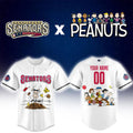 Personalized Harrisburg Senators X Peanuts Night Baseball Jersey Senators Merch Gift For Fans