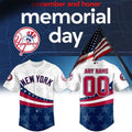 Personalized New York Yankees 2026 Memorial Day Baseball Jersey NY Yankees Merch Fan Gifts