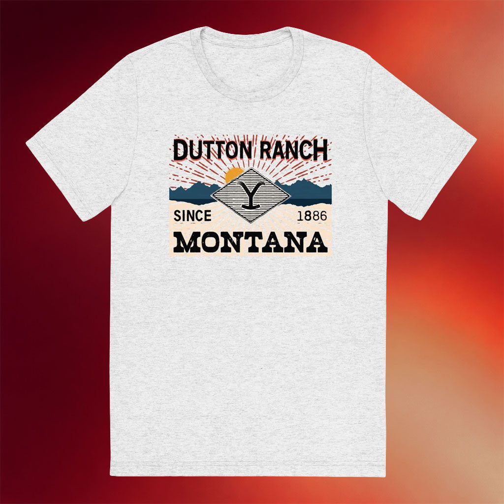 Dutton Ranch Merch 2026 Yellowstone Dutton Ranch Montana T-Shirt Gift For Friends