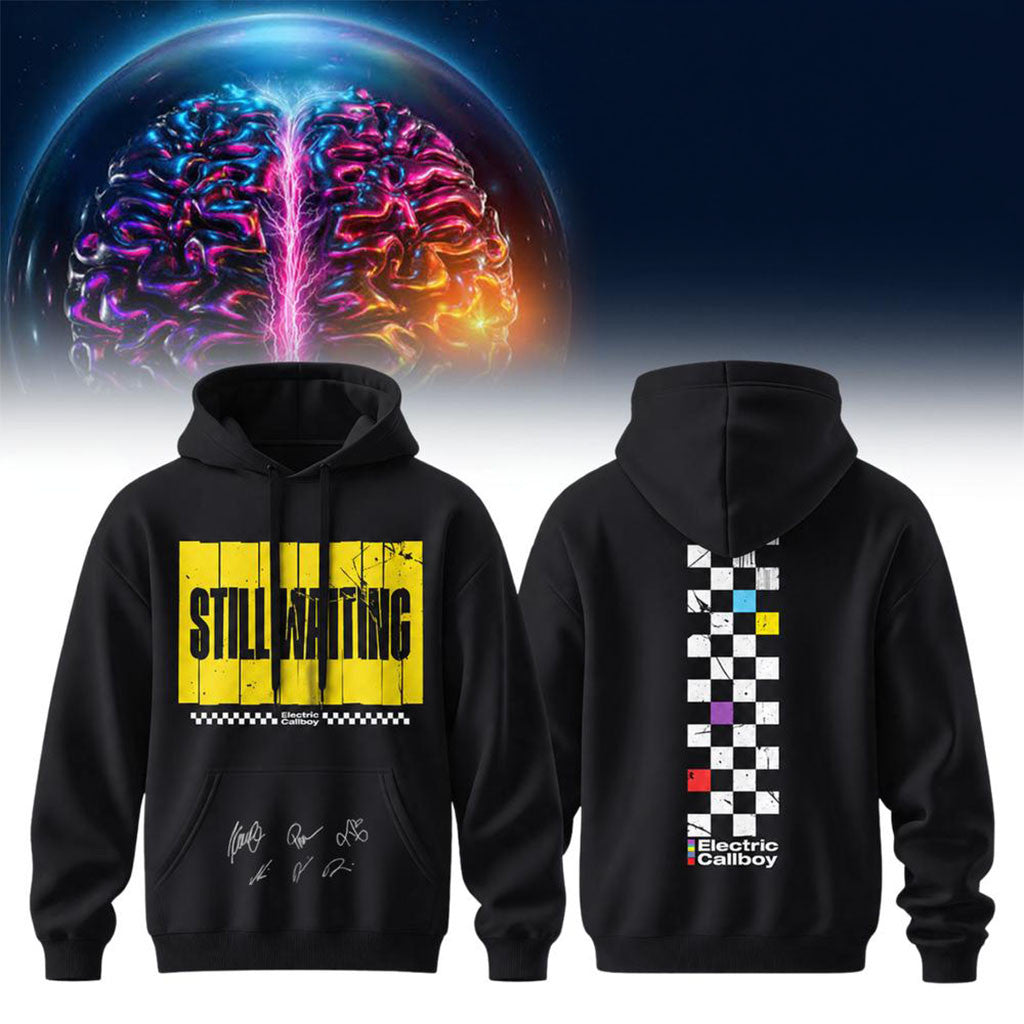 Electric Callboy Tanzneid World Tour 2026 Hoodie Electric Callboy Merch Still Waiting Hoodie