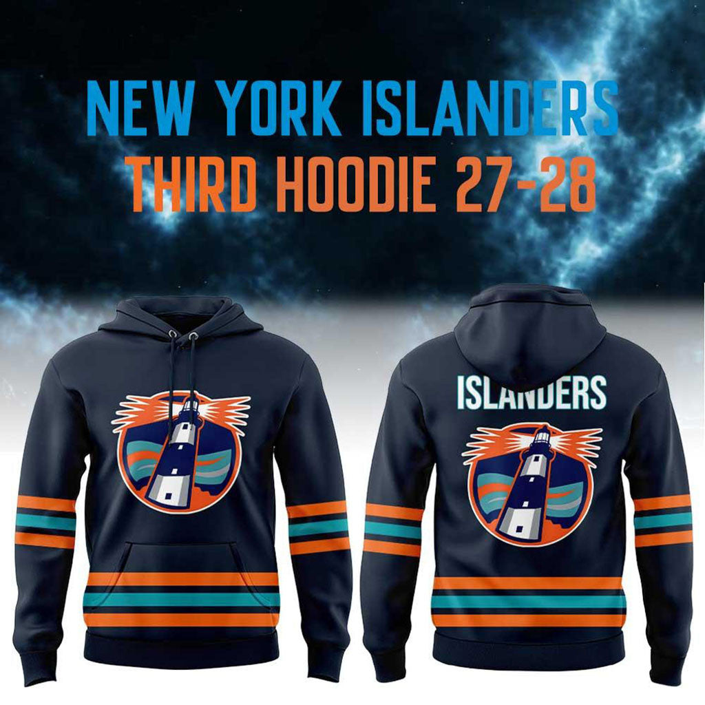 New York Islanders Lighthouse Concept Hoodie NY Islanders Merch Cool Gifts For Hockey Lover