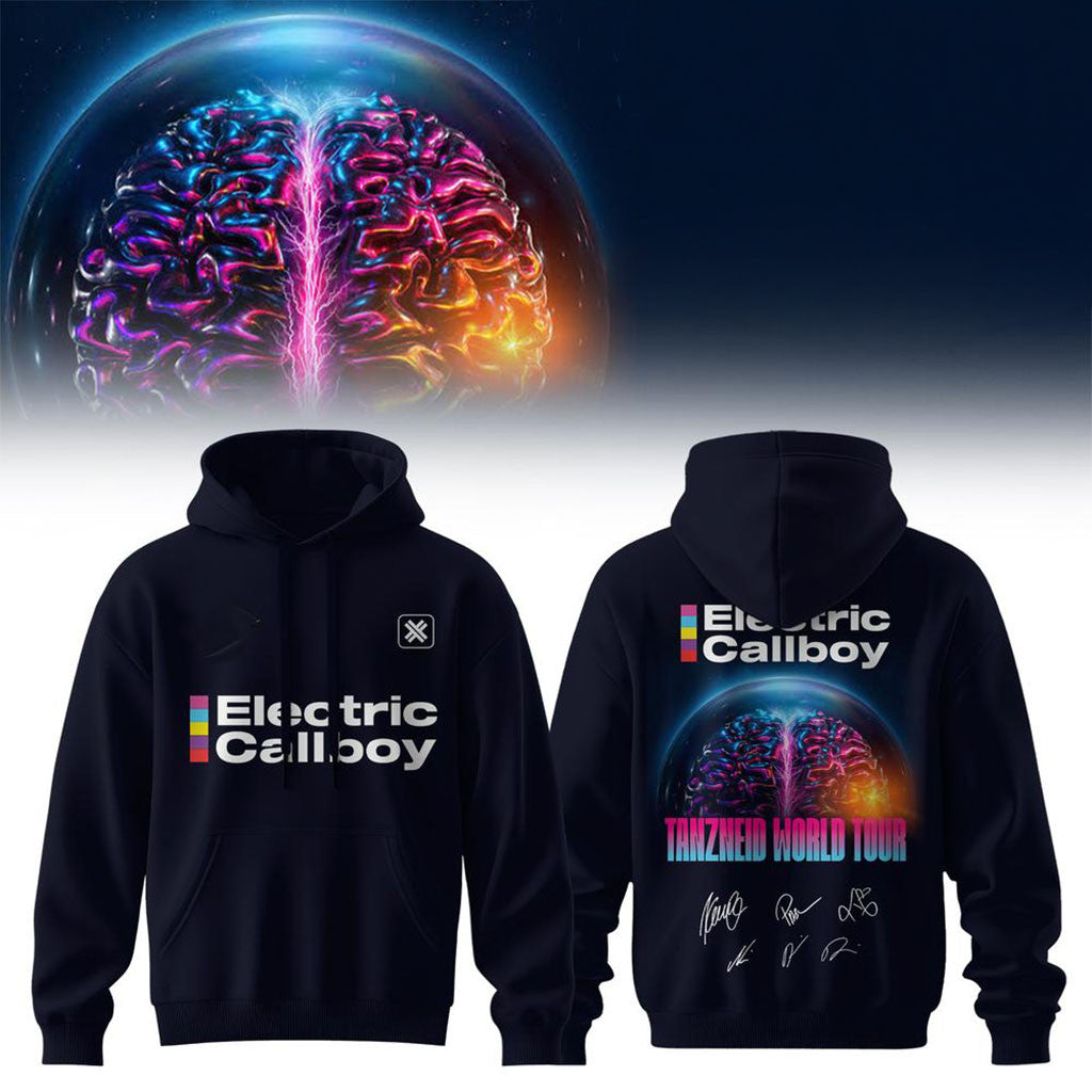Electric Callboy Tanzneid World Tour 2026 Hoodie Electric Callboy Merch Gift For Music Lover