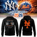New York Yankees X Mets 2026 Subway Series Hoodie Baseball Fan Merch Gift For Brothers