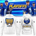 Buffalo Sabres 2026 Playoffs Wagon Hoodie Buffalo Sabres Merch Gift For Hockey Fans