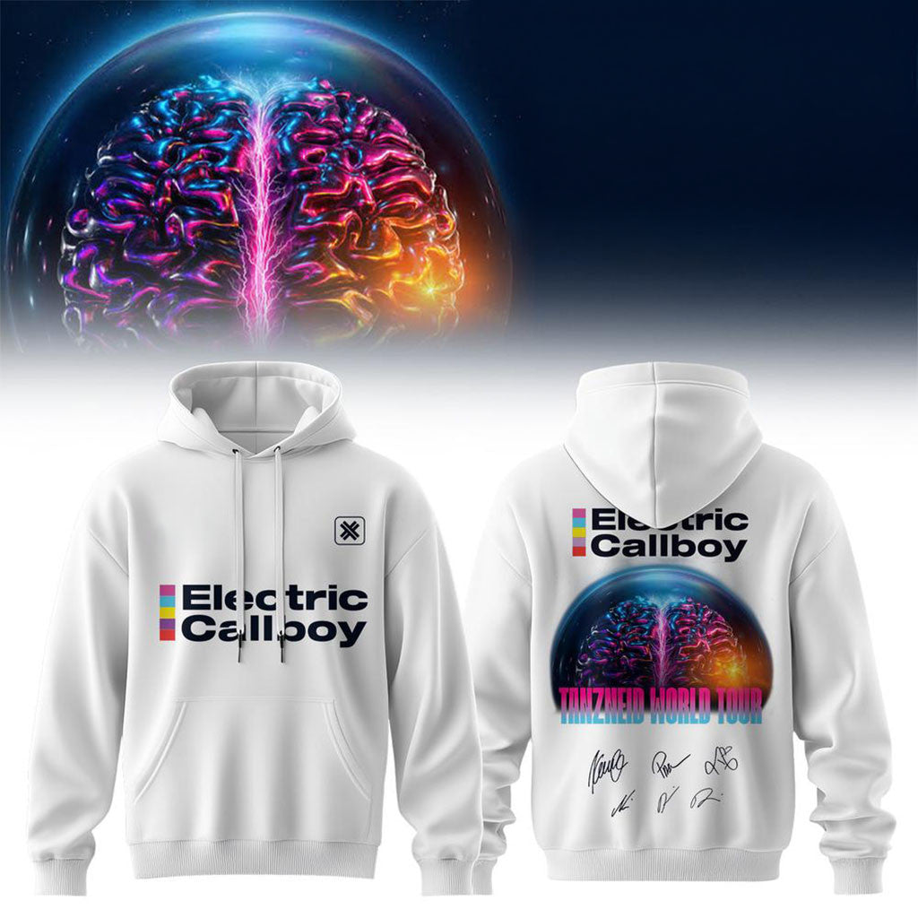 Electric Callboy Tanzneid World Tour 2026 Hoodie Electric Callboy Merch Gift For Band Fans