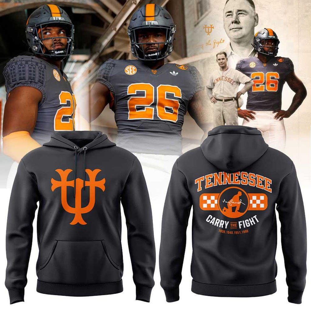 Tennessee Volunteers Neyland Legacy Hoodie 2026 Carry The Fight Hoodie Volunteers Merch