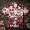 Alabama Crimson Tide Beer Hawaiian Shirt Too Old Too Care Aloha Shirt Crimson Tide Merch