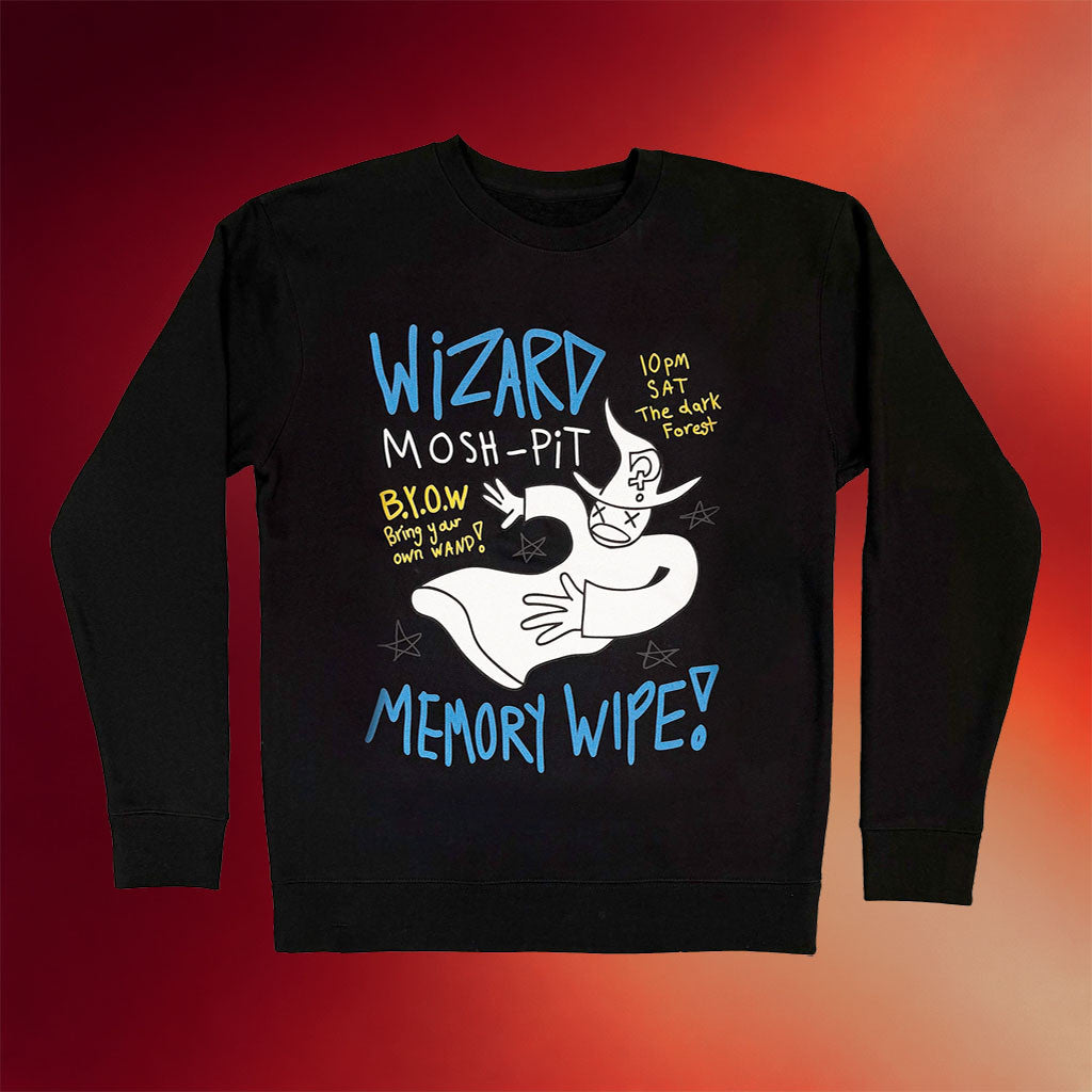 Diem Studios Merch 2026 Mosh Crewneck Wizard Memory Wipe Sweatshirt Gift For BFF