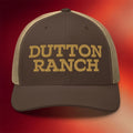 Dutton Ranch Merch 2026 Dutton Ranch Trucker Hat Logo Embroidered Cap Present For Brothers