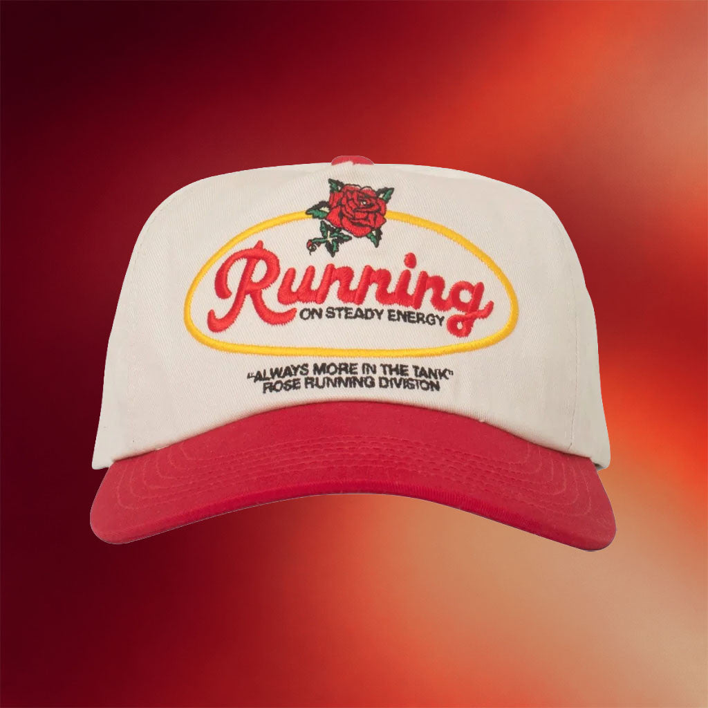 Rose Endurance Merch 2026 Gas Hat Embroidered Running On Steady Energy Hat Gift For BFF