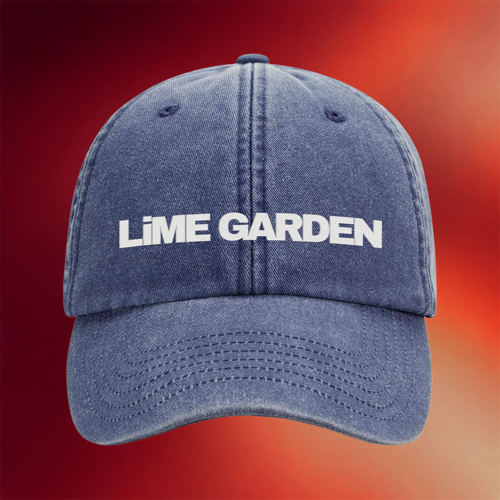 Lime Garden Merch 2026 Lime Garden Logo Hat Embroidered Present For Rock Band Fans