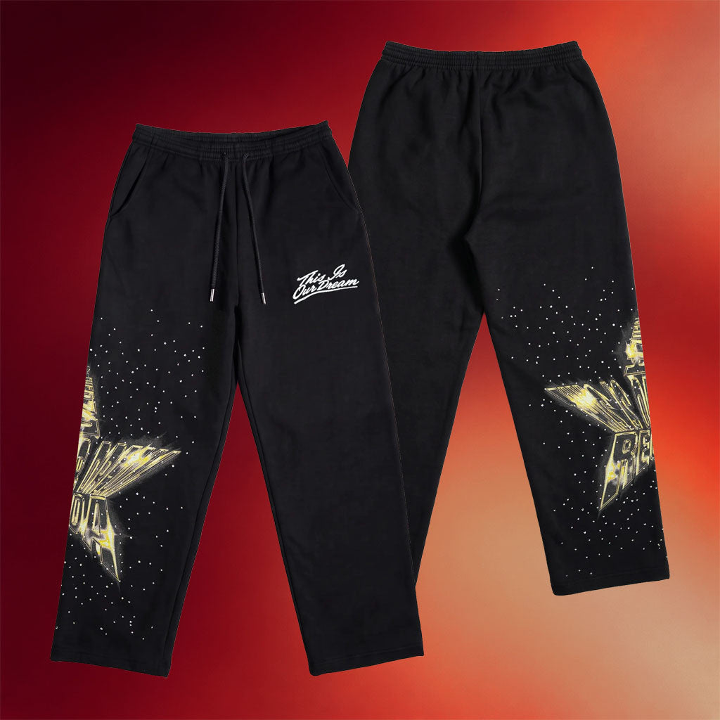 Fuerza Regida Merch 2026 Dreamstone Sweatpants Black This Is Our Dream Sweatpants Gift For Fans