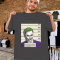Sheldon Cooper Joker Shirt I'm Not Crazy Mugshot Tee Sheldon Cooper Merch Gift For Fans