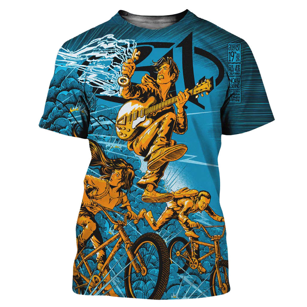 311 Chula Vista CA 2026 Gig Poster At North Island Credit Union Amphitheatre T-Shirt 311 Merch