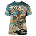 Slightly Stoopid Cocoa Florida 2026 T-Shirt Chewbacca Riding Bike Tee Slightly Stoopid Merch