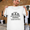 Bad Bitchy Attitude Disorder Shirt T-Shirt Meme Sarcastic Attitude Shirt Funny Gag Gifts