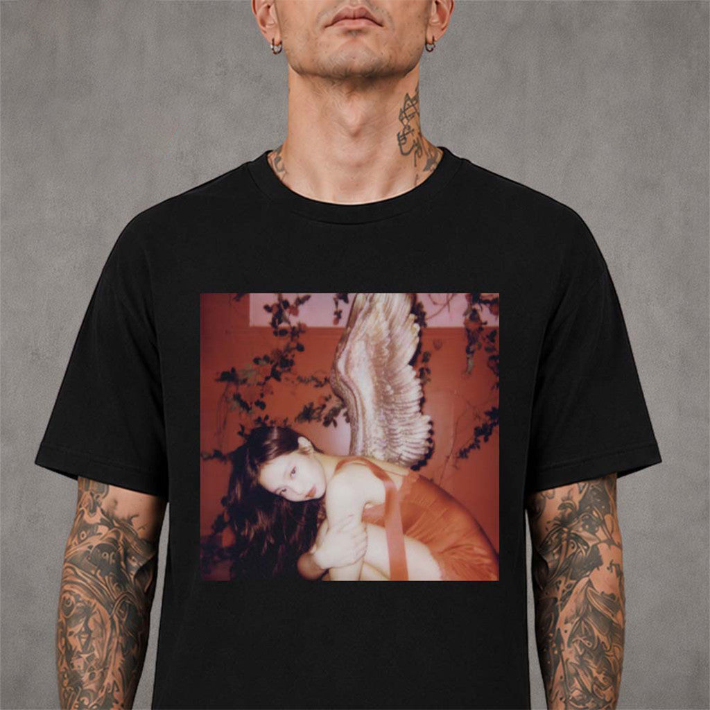 Jennie Fallen Angel Photo T-Shirt Jennie Blackpink Merch Kpop Gear Gift For BLINK