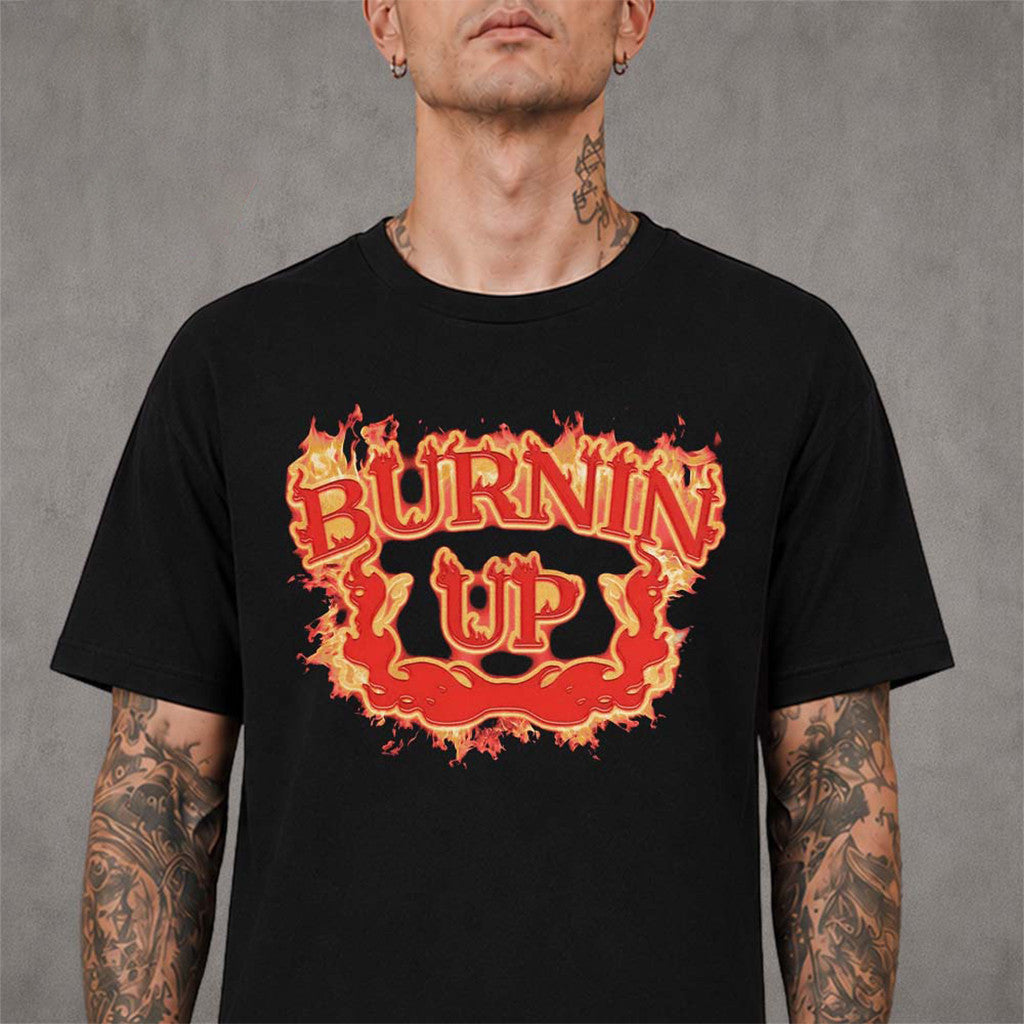 Jonas Brothers The Burning Up Tour 2026 Merch Burnin Up Vintage Flames T-Shirt Gift For Fans