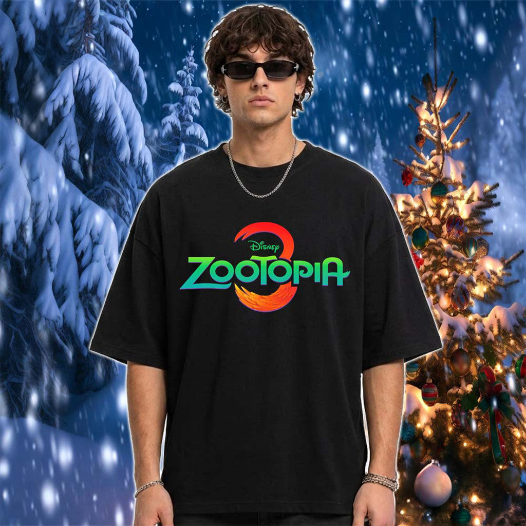 Zootopia 3 Movie Logo Announced At D23 T-Shirt Zootopia 3 Merch Gift For Movie Fans