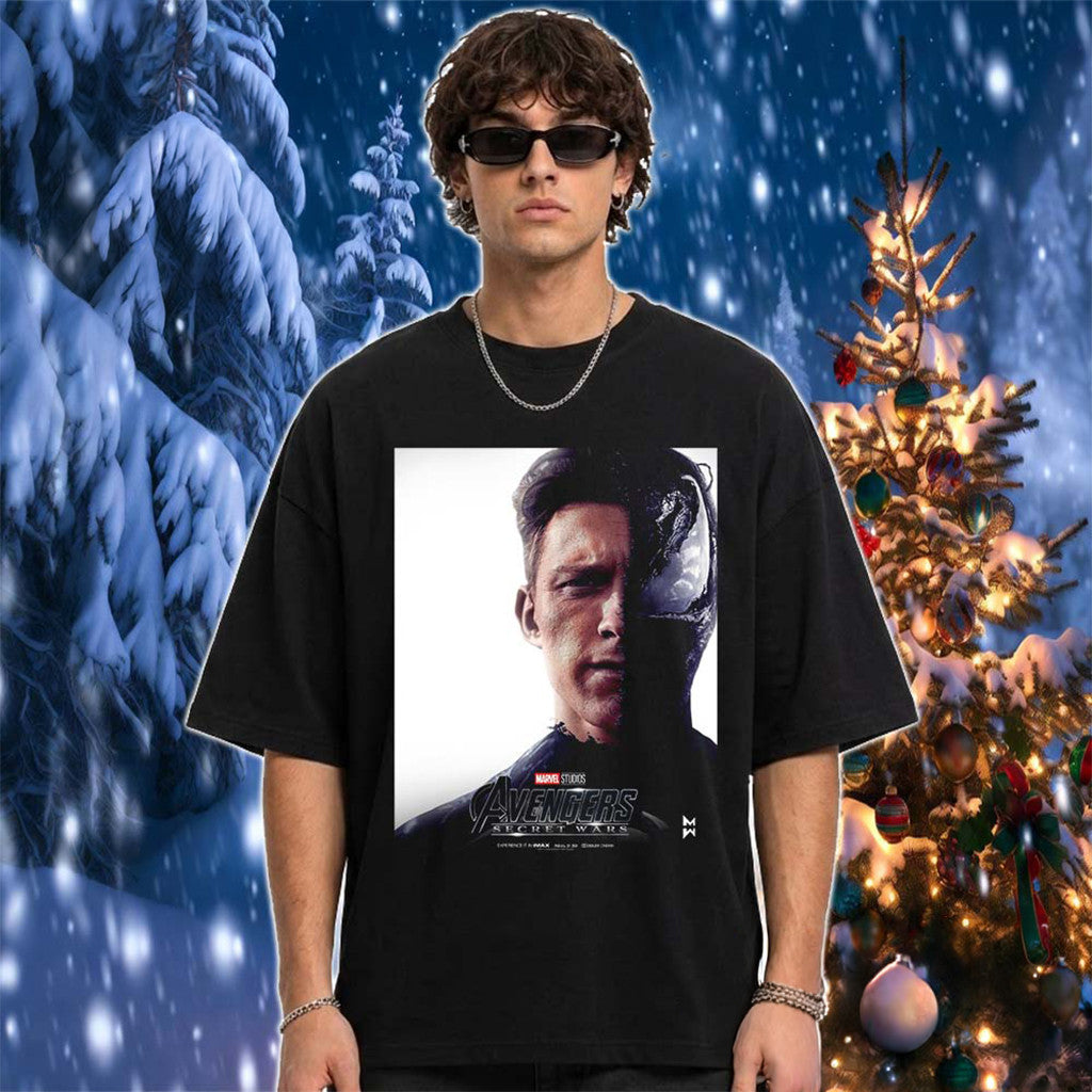 Avengers Secret Wars Marvel Studios Spider Man X Venom Fan Art T-Shirt Spider Man Merch Gifts