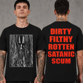 Rob Zombie Freaks On Parade 2026 Merch Portrait Dirty Filthy Rotten Satanic Scum Shirt Fan Gift