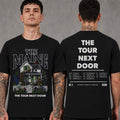 The Maine The Tour Next Door 2026 Merch Floral House With Dates T-Shirt Gift For Rock Fans