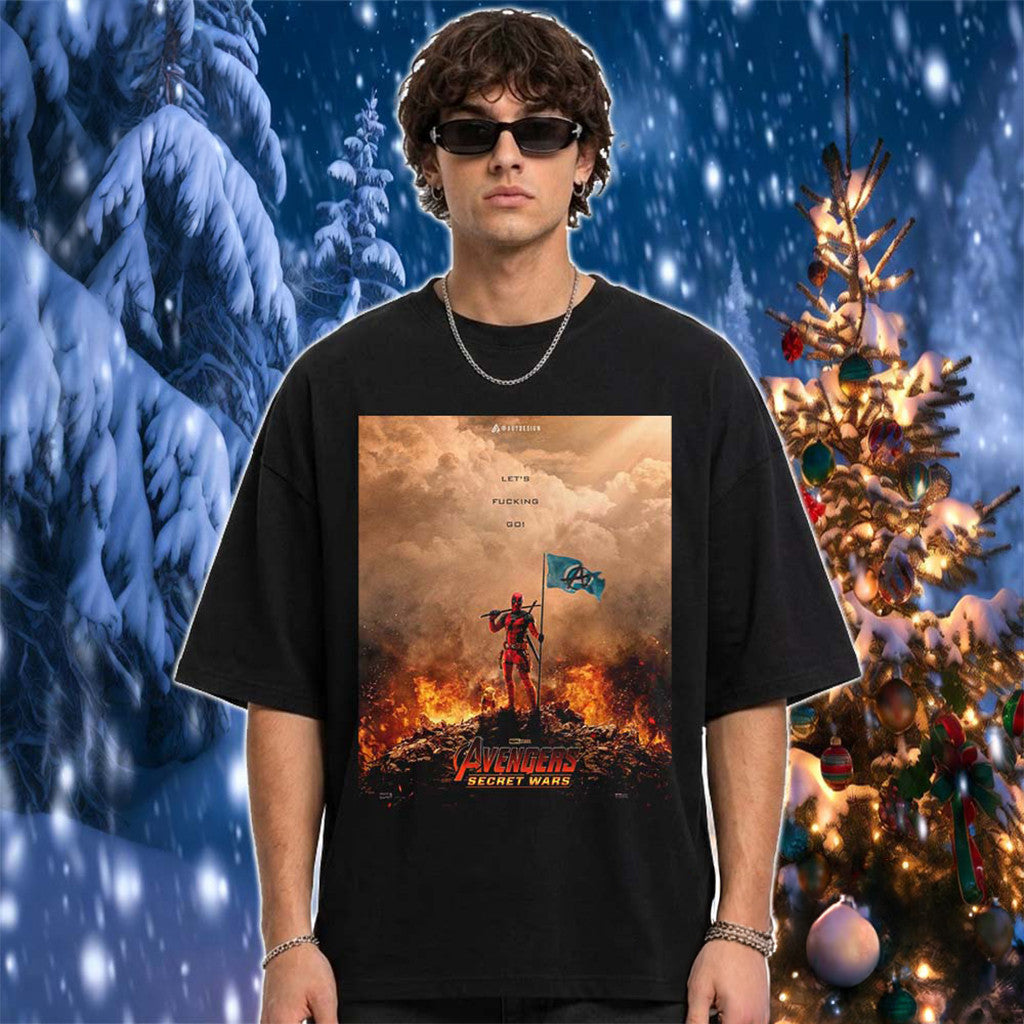 Avengers Secret Wars Deadpool Let's Fcking Go Marvel Studios Shirt Avengers Merch Brother Gifts