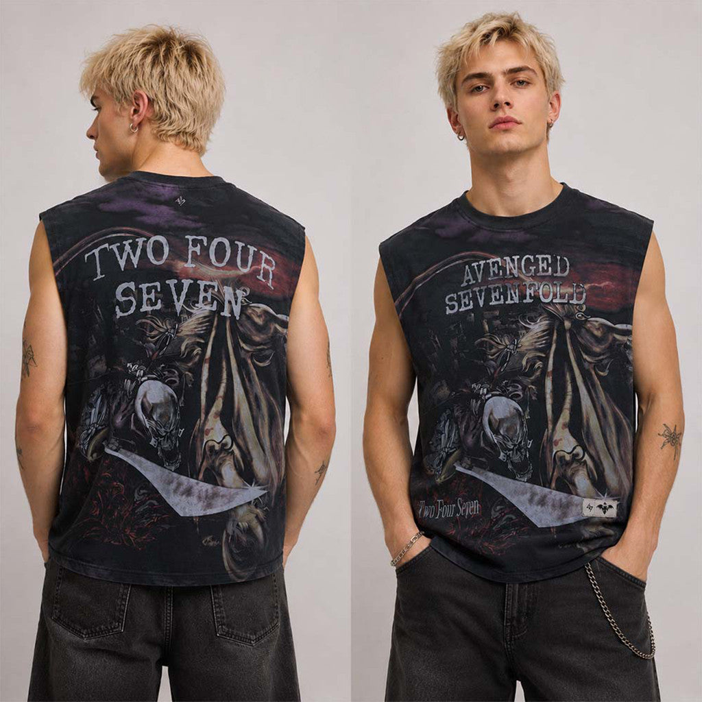 247 X Avenged Sevenfold City Of Evil Tank Top Avenged Sevenfold Merch Gift For Band Fans