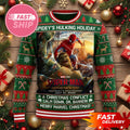 Calm Down Dr Banner Spidey's Hulking Holiday Merry Marvel Spider Man Christmas Ugly Sweater
