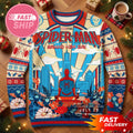 Spider Man Brand New Day 2026 Floral Spider Icon Spider Man Christmas Ugly Sweater Xmas Gifts