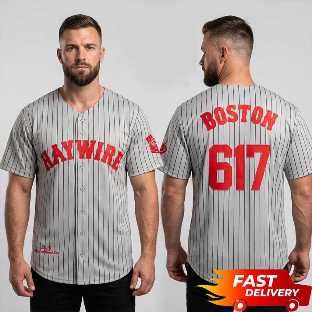 Haywire Boston 617 Back 2 School Jam 2026 Baseball Jersey Haywire 617 Merch Gift For Brothers