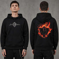 Jonas Brothers The Burning Up Tour 2026 Merch Flame Hoodie Present For Pop Band Fans