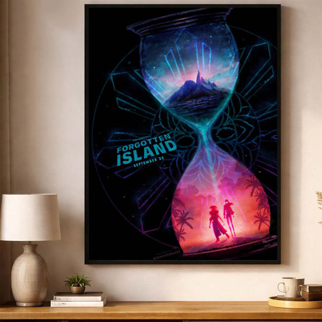Forgotten Island DreamWorks Movie Only In Theaters September 25 2026 Poster Wall Art Decor
