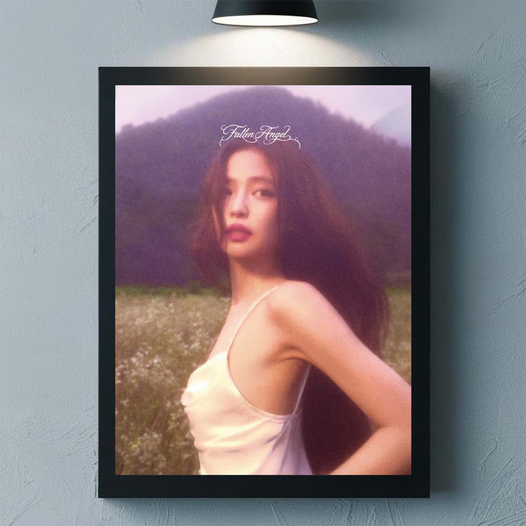Jennie Fallen Angel EP Cover Photo Poster Blackpink Jennie Merch Gift For Kpop Fans