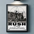 Rush Philadelphia 2026 Event Poster Live At Xfinity Mobile Arena Home Decor RUSH Band Merch