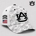 Auburn Tigers 2026 Veterans Salute To Service Camo Hat Auburn Tigers Merch Gift For Fans
