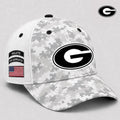 Georgia Bulldogs 2026 Veterans Salute To Service Camo Hat Georgia Bulldogs Merch Veteran Gifts