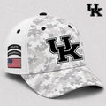 Kentucky Wildcats 2026 Veterans Salute To Service Camo Hat Kentucky Wildcats Merch Best Gift