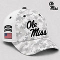 Ole Miss Rebels 2026 Veterans Salute To Service Camo Hat Ole Miss Rebels Merch Fan Present