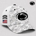 Penn State Nittany Lions Merch 2026 Veterans Salute To Service Camo Hat Gift For Veteran