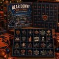Chicago Bears 24 Days Ornament Advent Calendar Chicago Bears Merch Christmas Gifts For Fans